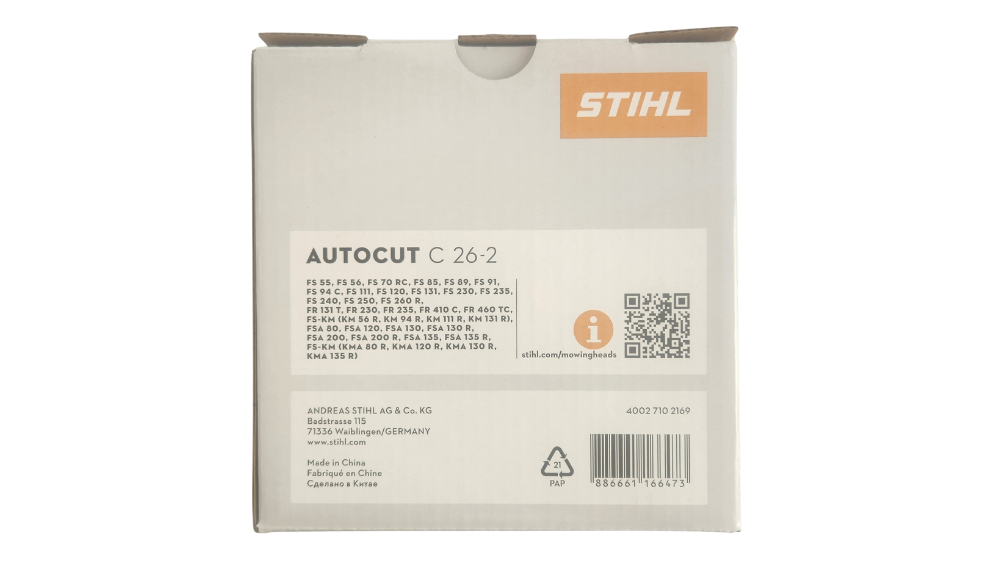 STIHL AutoCut C 26-2 Trimmer Head 4002 710 2169