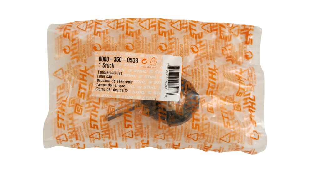 STIHL Fuel Cap 3500533 – Genuine Replacement Part for Chainsaws, Trimmers & Blowers