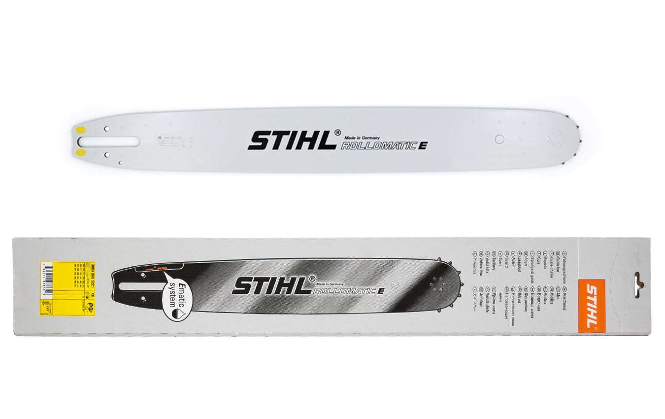STIHL Guide Bar 3003 000 5221 – 20", 3/8" Pitch, .063" Gauge, Rollomatic® E