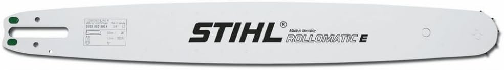 STIHL Guide Bar 3003 000 5221 – 20", 3/8" Pitch, .063" Gauge, Rollomatic® E