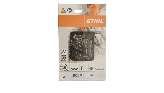 STIHL Chainsaw Chain 33RS72 20", 72 DL, 3/8" pitch, 0.050 Gauge, Oilomatic Rapid Super